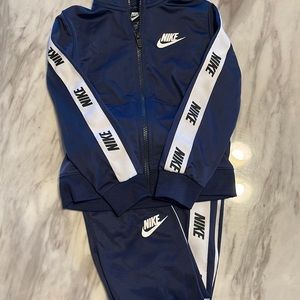 Toddler Navy Blue Nike track suit 3t